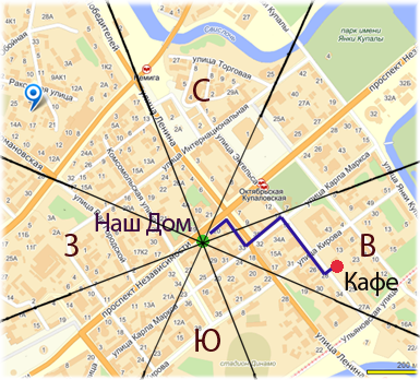 Расположение ул. Карта с указанием сторон света. Карта Москвы по сторонам света. Стороны света на карте Яндекс. Стороны света на карте СПБ.